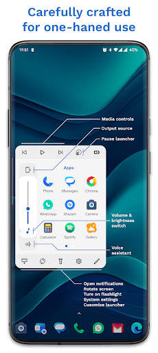 Edge Card Launcher: Side Panel screenshot 2