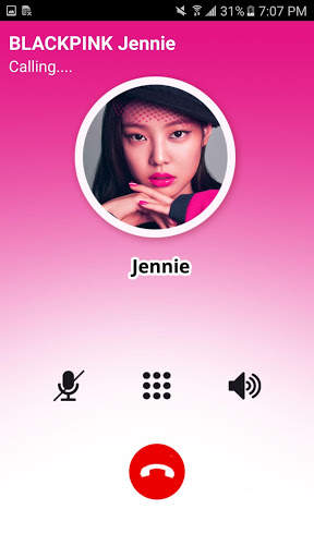 Jennie Black Pink Messenger - Prank Chat App screenshot 5