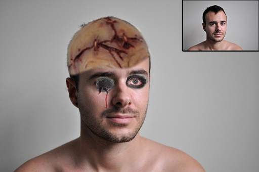 Horror Face Maker (Zombie) screenshot 10