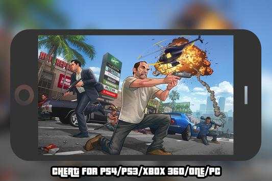Cheats GTA 5 for PS4, PC, XBOX screenshot 1