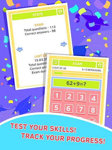 Multiplication table: funny math. screenshot 3