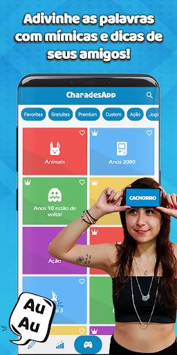 CharadesApp - Quem sou eu? (Mí screenshot 1