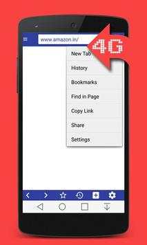 3G - 4G Fast Internet Browser screenshot 6