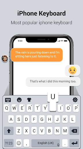 Iphone keyboard screenshot 2