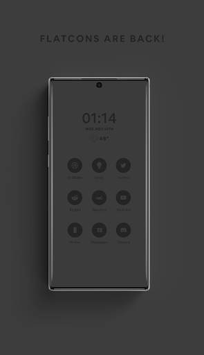 Blackout - A Flatcon Icon Pack screenshot 1