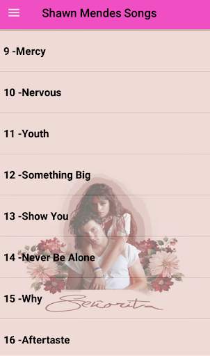 SHAWN MENDES-Songs Offline (40 Songs) screenshot 2
