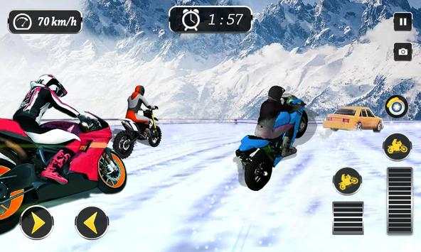 Snow Mountain Bike Racer - Motocross Racing 2020 screenshot 2