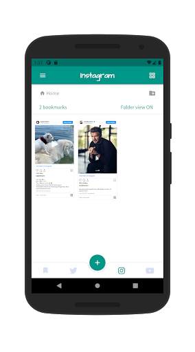 Bookmarker - Social media and web bookmark app screenshot 3