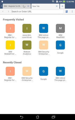 MaaS360 Browser screenshot 7