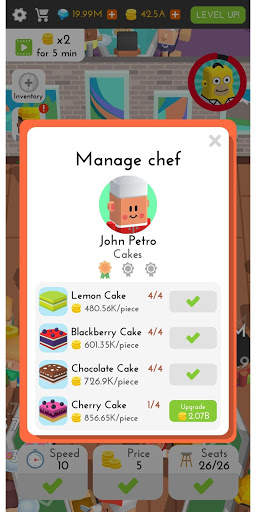 My Idle Cafe - Cooking Manager Simulator & Tycoon screenshot 5