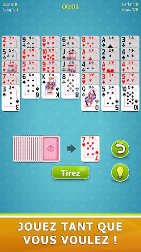 Golf Solitaire - Jeu de Cartes screenshot 7