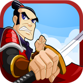 Samurai vs dragon ronin power icon