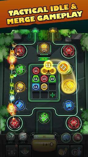 Cybershock : TD Idle & Merge screenshot 3
