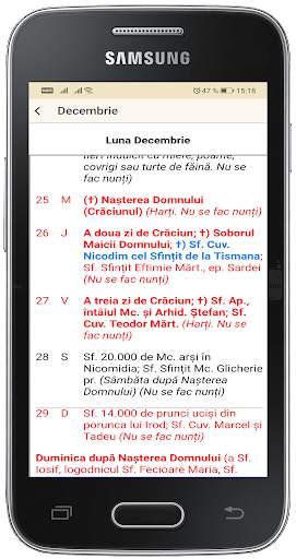 Calendar Ortodox 2019 screenshot 4