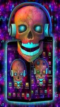 3D Music Skull screenshot 2