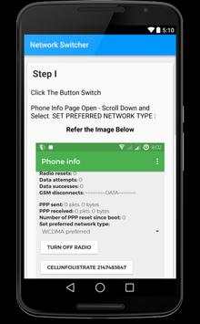 4G LTE Only Network Switch screenshot 2