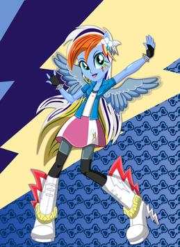 Rainbow dash Dress up screenshot 3