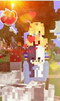 Wallpapers Love Minecraft HD screenshot 1