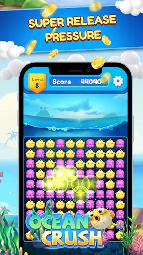 Ocean Crush-Matching Games screenshot 5