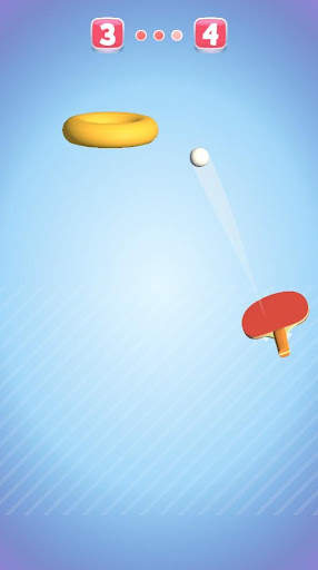 Hit Pong: Ping-Pong Racket, Ball and Hoops - Rings screenshot 3