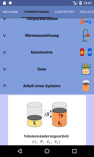 Physik Formeln - Physics Calc screenshot 2