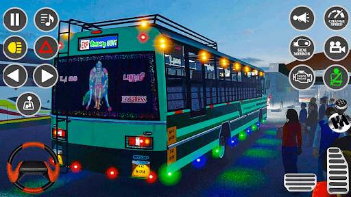 Euro City Bus Games Simulator screenshot 5