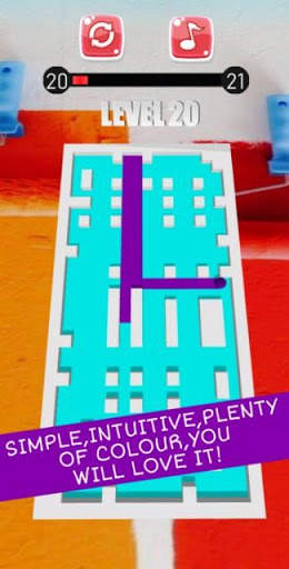 Roller Splash 3d : colour paint and roll screenshot 4