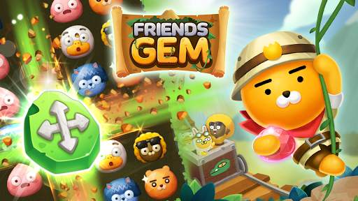 Friends Gem Treasure Squad! : Match 3 Free Puzzle screenshot 1