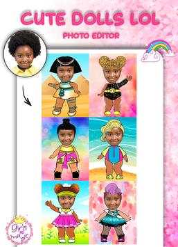Cute Dolls lol Photo Editor -  dolls costume screenshot 4