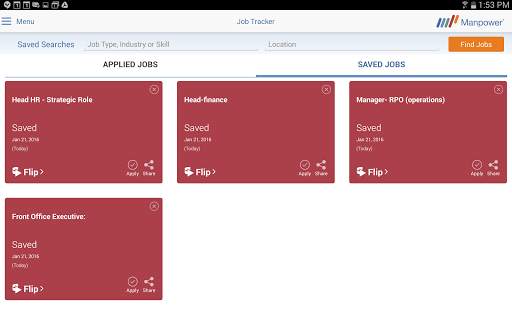 Jobs - Manpower India screenshot 12