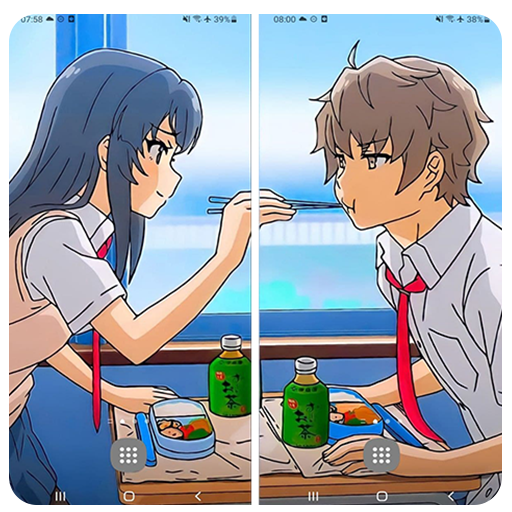 Couple Anime Wallpaper HD icon