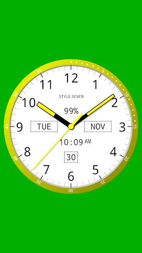 Color Analog Clock-7 screenshot 6