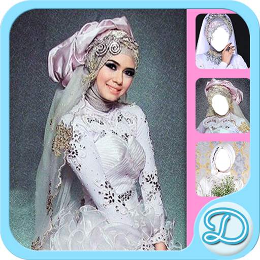 White Wedding Dress Hijab 1.7