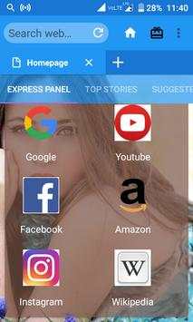 Super Fast Browser screenshot 1