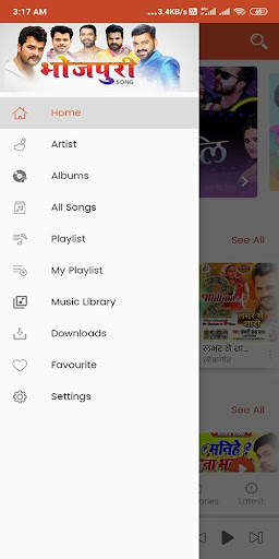 Bhojpuri Song App - Free Latest Bhojpuri Mp3 Songs screenshot 7