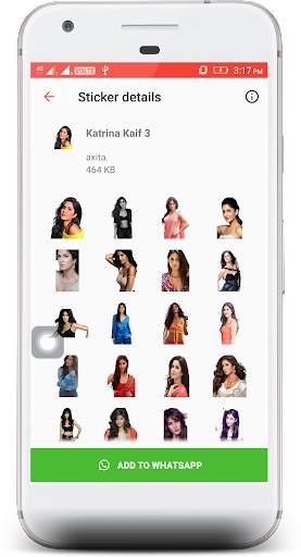 Katrina Kaif Stickers 4 WhatsApp screenshot 4