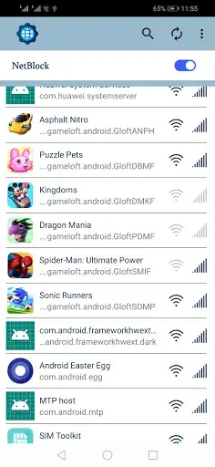 NetBlock - Block Internet for selected apps screenshot 2