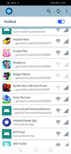 NetBlock - Block Internet for selected apps screenshot 2
