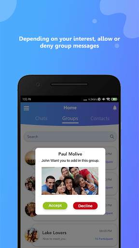 Group Text App screenshot 1