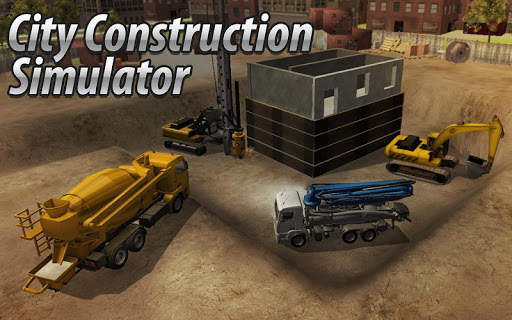 City Construction Trucks Sim screenshot 1