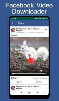 Video Downloader for Facebook HD Video Downloader screenshot 3