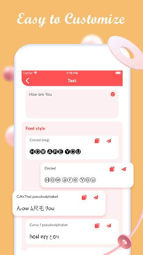 Fonts For Android - Cool Keyboard Symbols screenshot 7
