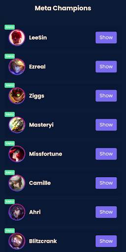 Guide For Lol Mobile Wild Rift screenshot 3