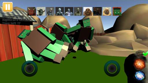 Ragdoll Monster Sandbox- Free ragdoll physics game screenshot 2