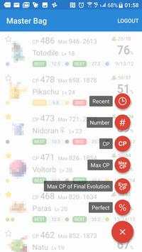 Master Bag - IV Calculator screenshot 2