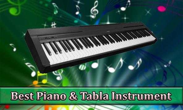 Piano Keyboard Musical Instrument - Best Tabla App 1 تصوير الشاشة