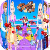 sara and susan  girl game logo