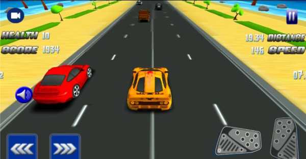 Turbo Car Traffic Racing 3D screenshot 5