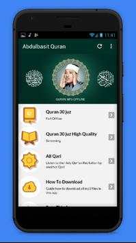 Abdul Basit Abdul Samad Quran Mp3 | Full Offline скриншот 1