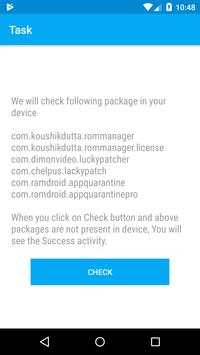 Potentially Dangerous Application Checking 3 تصوير الشاشة